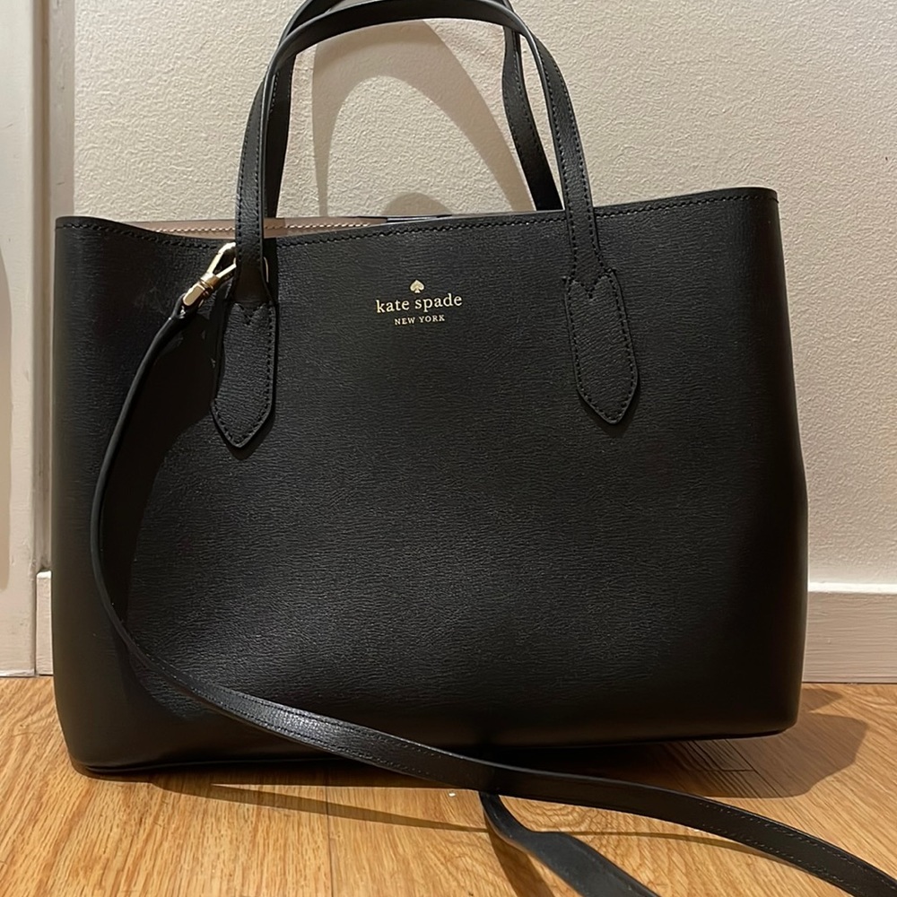 Black Kate Spade Harper Satchel